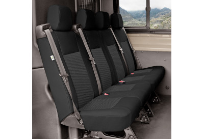 copy of Pokrowiec na fotel kierowcy i podwójne siedzenie pasażerów TAILOR MADE 1+2 Ford Transit VIII (2013–)