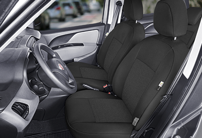 Pokrowce miarowe Tailor Made na przednie fotele 1+1 Fiat Doblo IV (2015–)