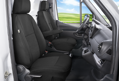 Pokrowce miarowe Tailor Made na przednie fotele 1+1 Mercedes Sprinter III W907 (2018–)