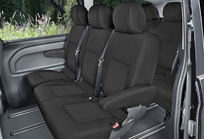 Pokrowiec miarowy Ares TAILOR MADE na II i III rząd foteli Mercedes Vito III W447 (2014–)