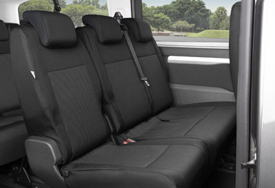 Pokrowiec miarowy DV3 Tailor Made na II lub III rząd siedzeń Peugeot Expert III (2016–)