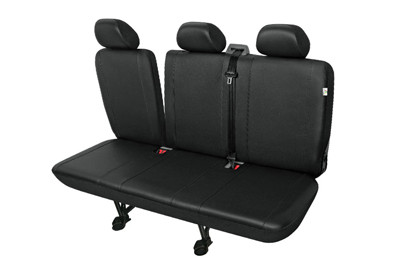 Pokrowiec na trzyosobową kanapę PRACTICAL czarny dzielony