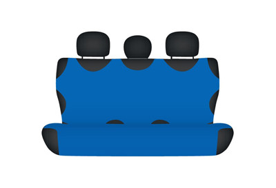 copy of Pokrowiec koszulka COTTON na tylną kanapę niebieski