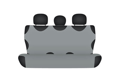 copy of Pokrowiec koszulka COTTON na tylną kanapę popielaty