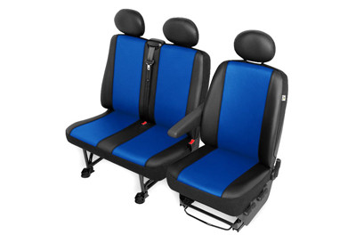 copy of Pokrowce samochodowe Practic Duo 2+1 niebieskie