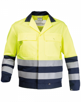 Bluza O Intensywnej Widzialności 3240 (Żółty Hi-Vis/Granat)