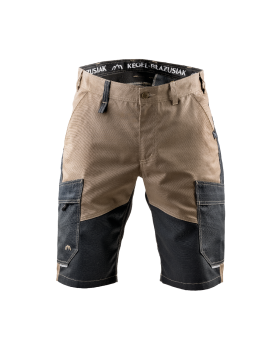 Krótkie spodenki 5506 z odblaskami (Czarny/Brązowy)