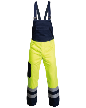 Ogrodniczki O Intensywnej Widzialności 6240 (Żółty Hi-Vis/Granat)